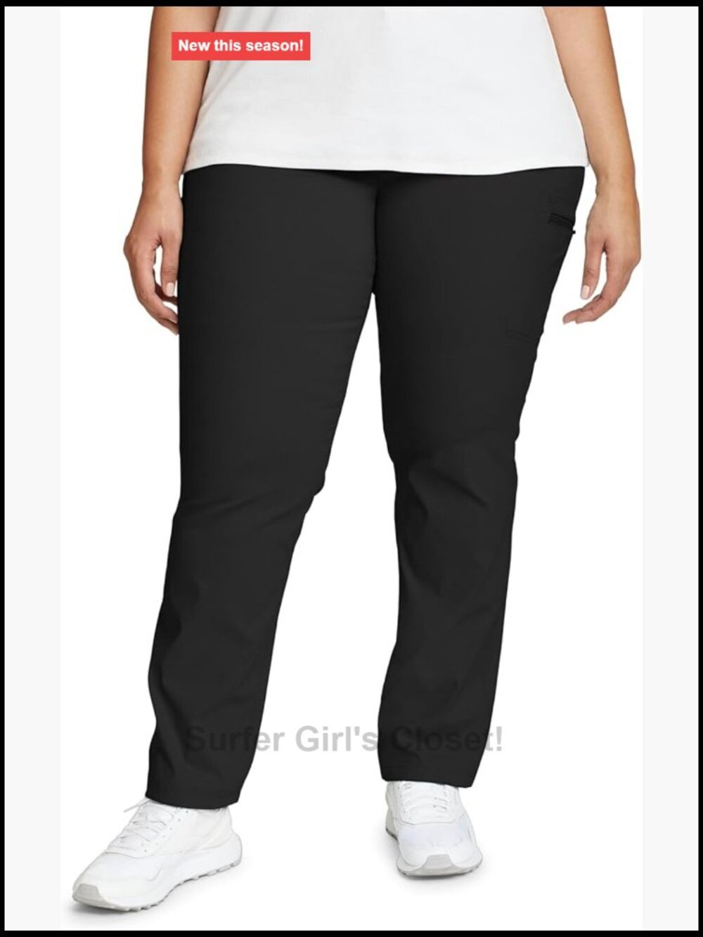 Nylon Performance Hiking Pants with DWR Finish UPF 50+